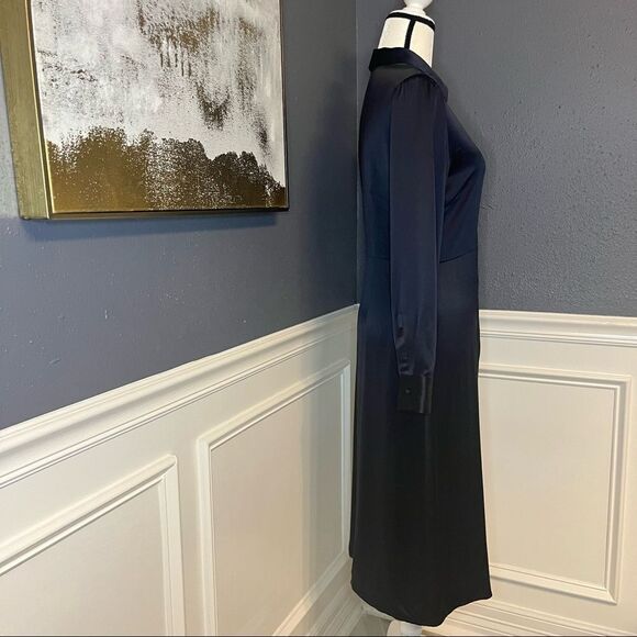 Jenni Kayne Satin Button Down Shirtdress - Picture 10 of 13